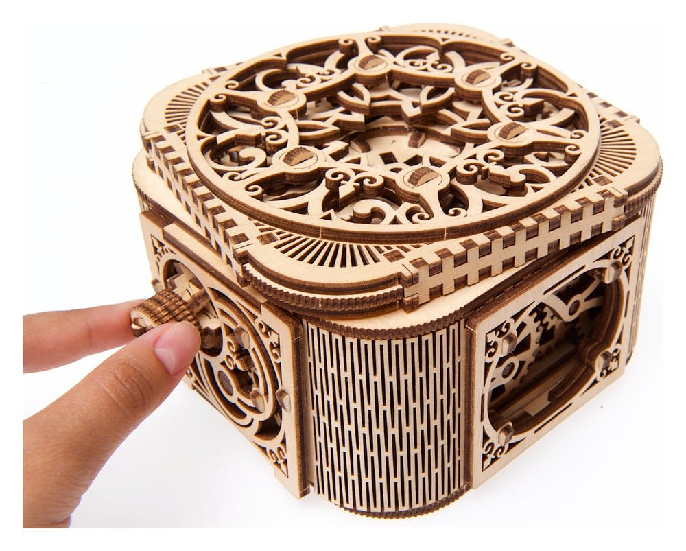 Ugears 3D-Holzpuzzle Schatzkästchen