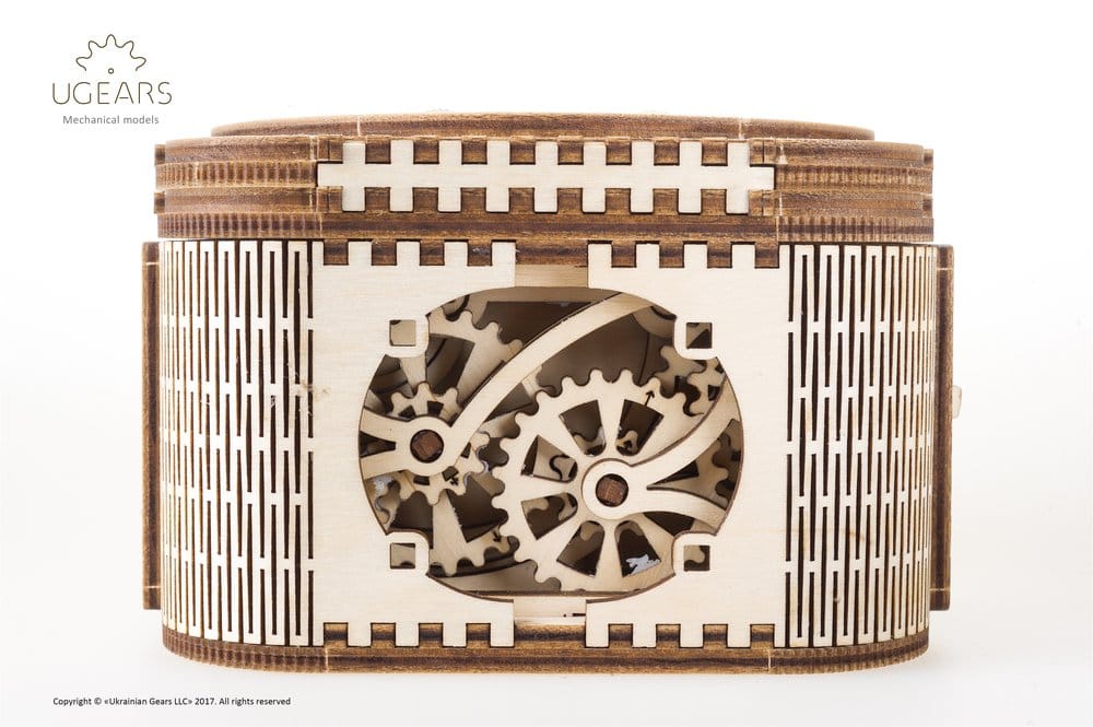 Ugears 3D-Holzpuzzle Schatzkästchen