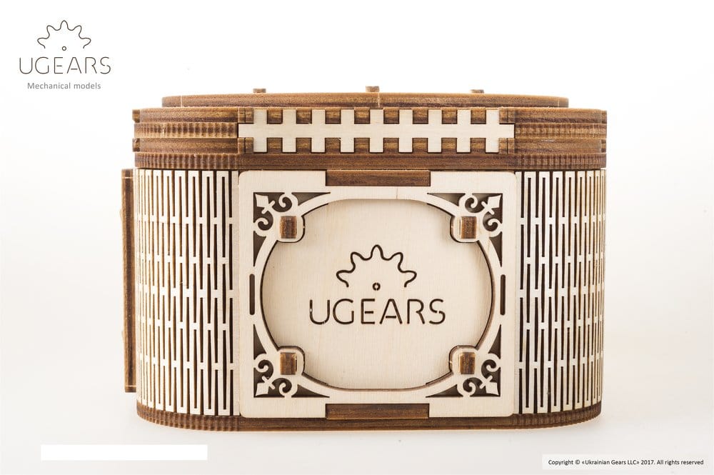 Ugears 3D-Holzpuzzle Schatzkästchen