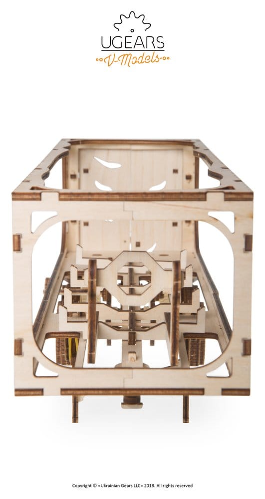 Ugears 3D-Holzpuzzle Anhänger für Heavy Boy Truck VM-03