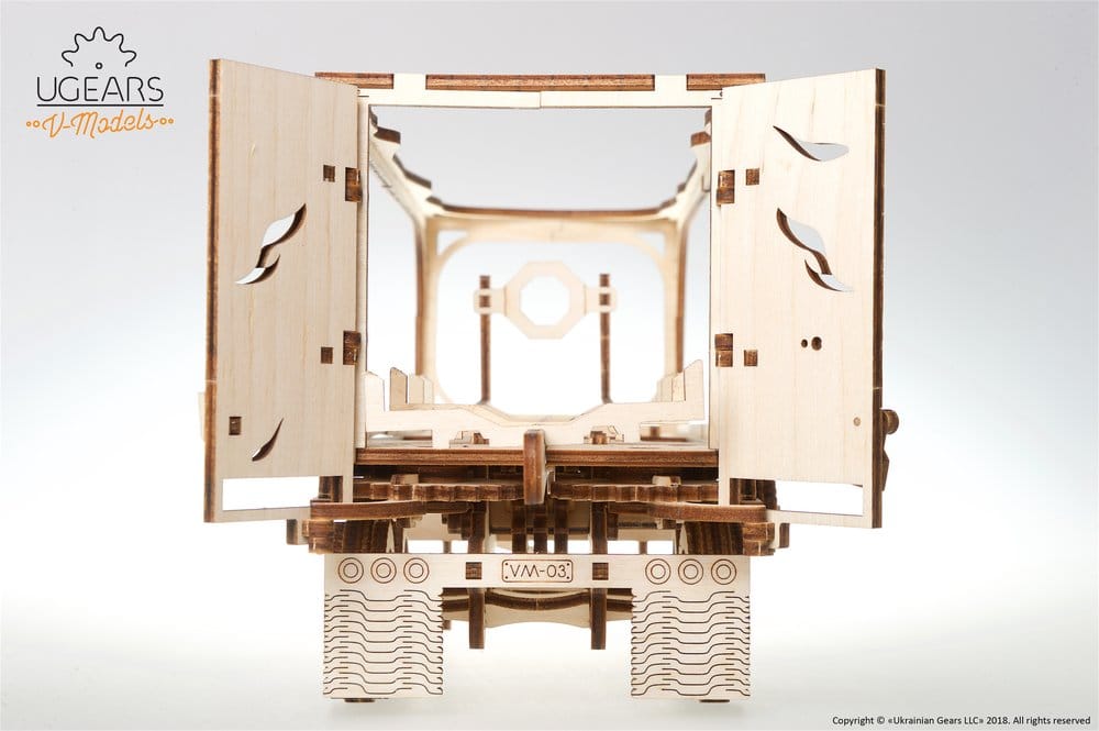 Ugears 3D-Holzpuzzle Anhänger für Heavy Boy Truck VM-03