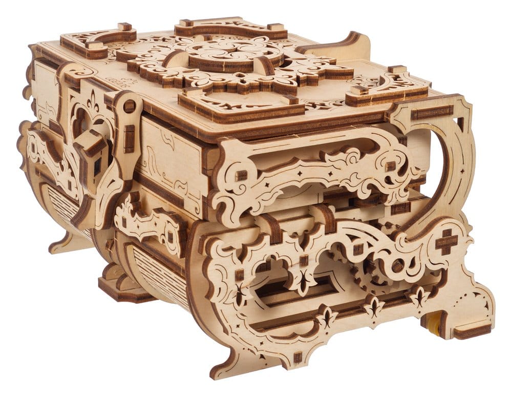 Ugears 3D-Holzpuzzle Antik-Schatulle