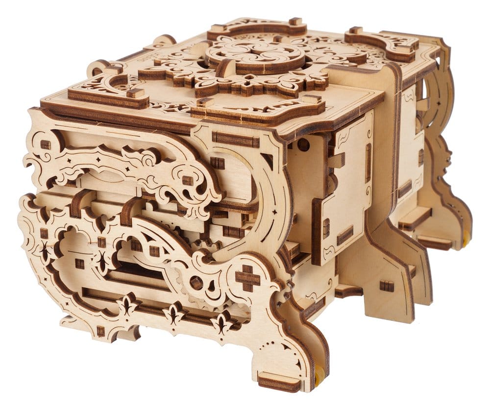 Ugears 3D-Holzpuzzle Antik-Schatulle