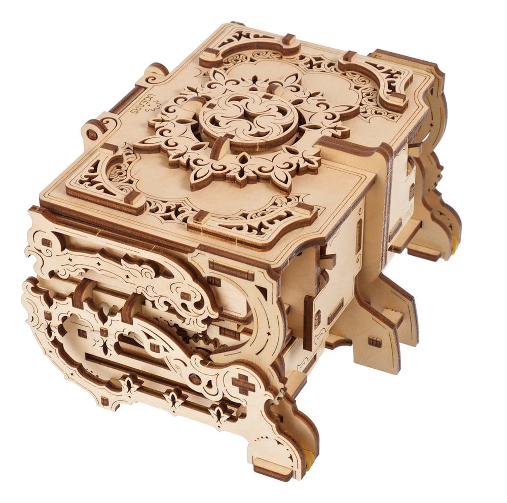 Ugears 3D-Holzpuzzle Antik-Schatulle