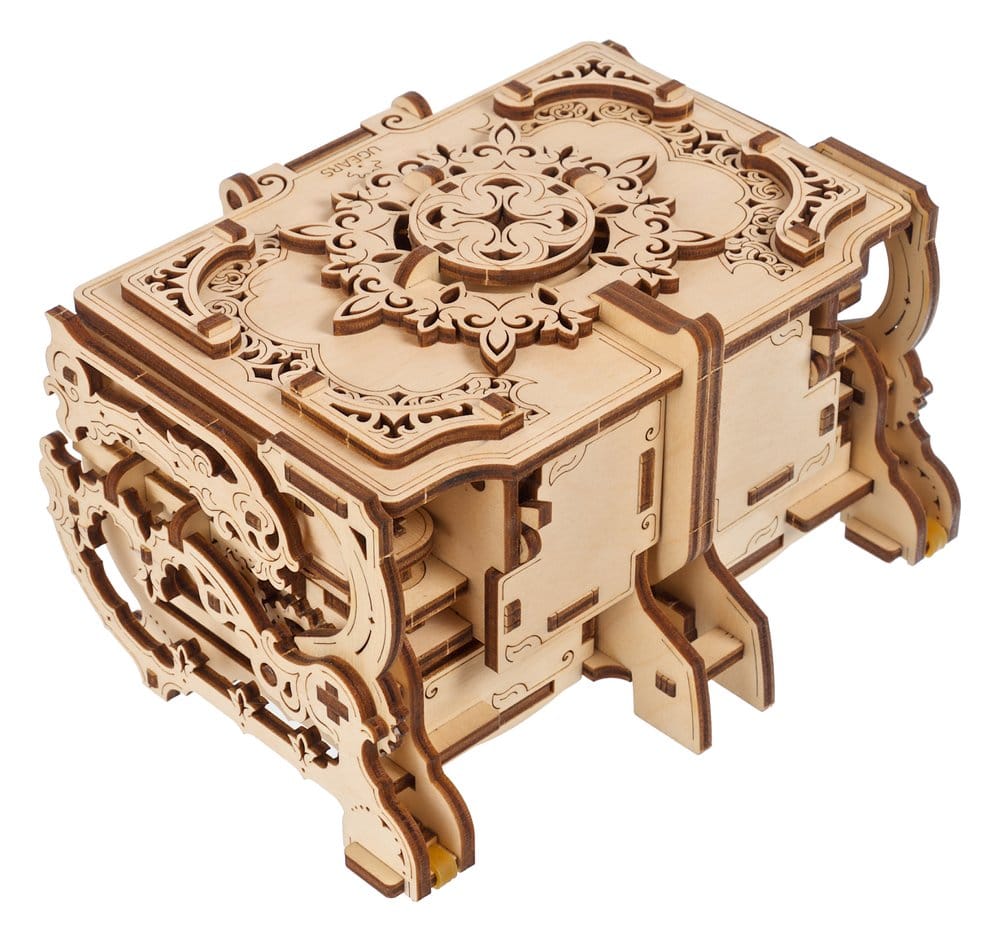 Ugears 3D-Holzpuzzle Antik-Schatulle