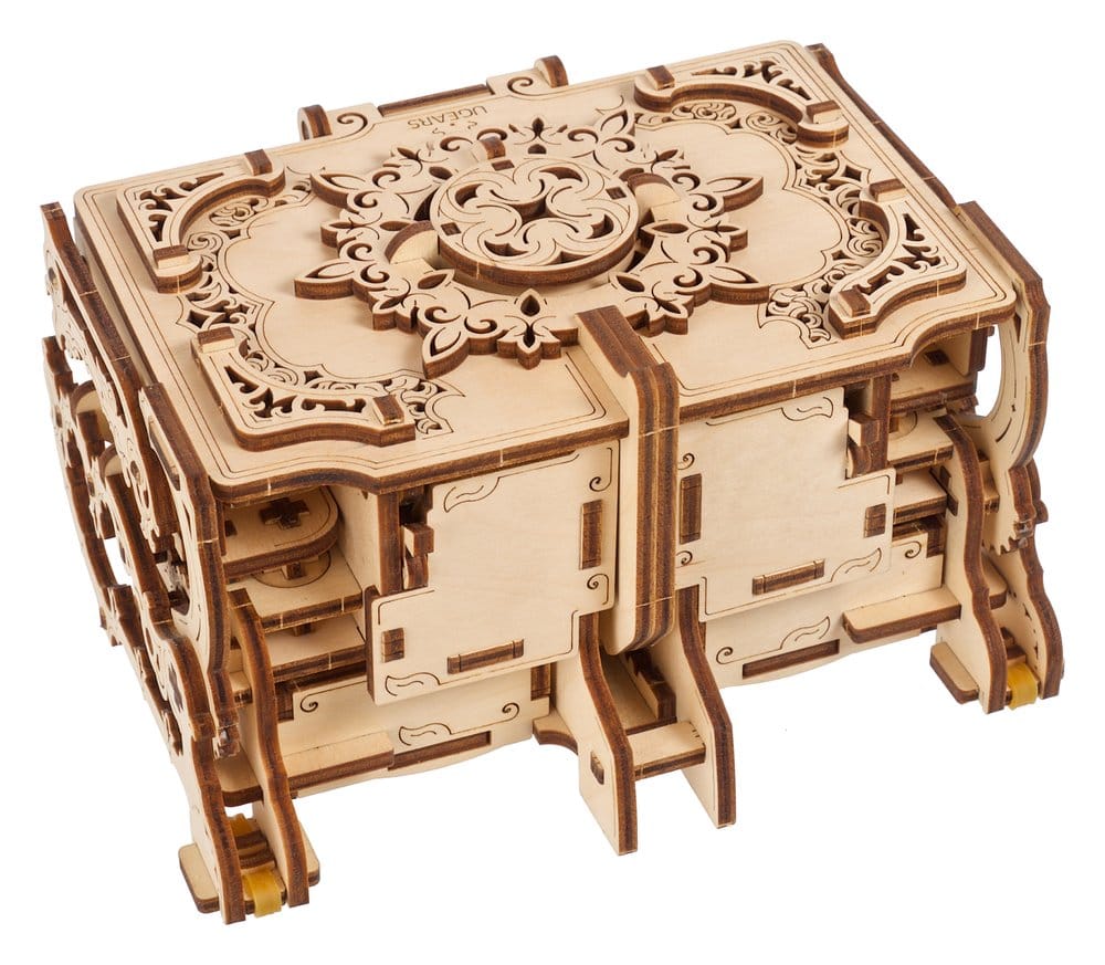 Ugears 3D-Holzpuzzle Antik-Schatulle