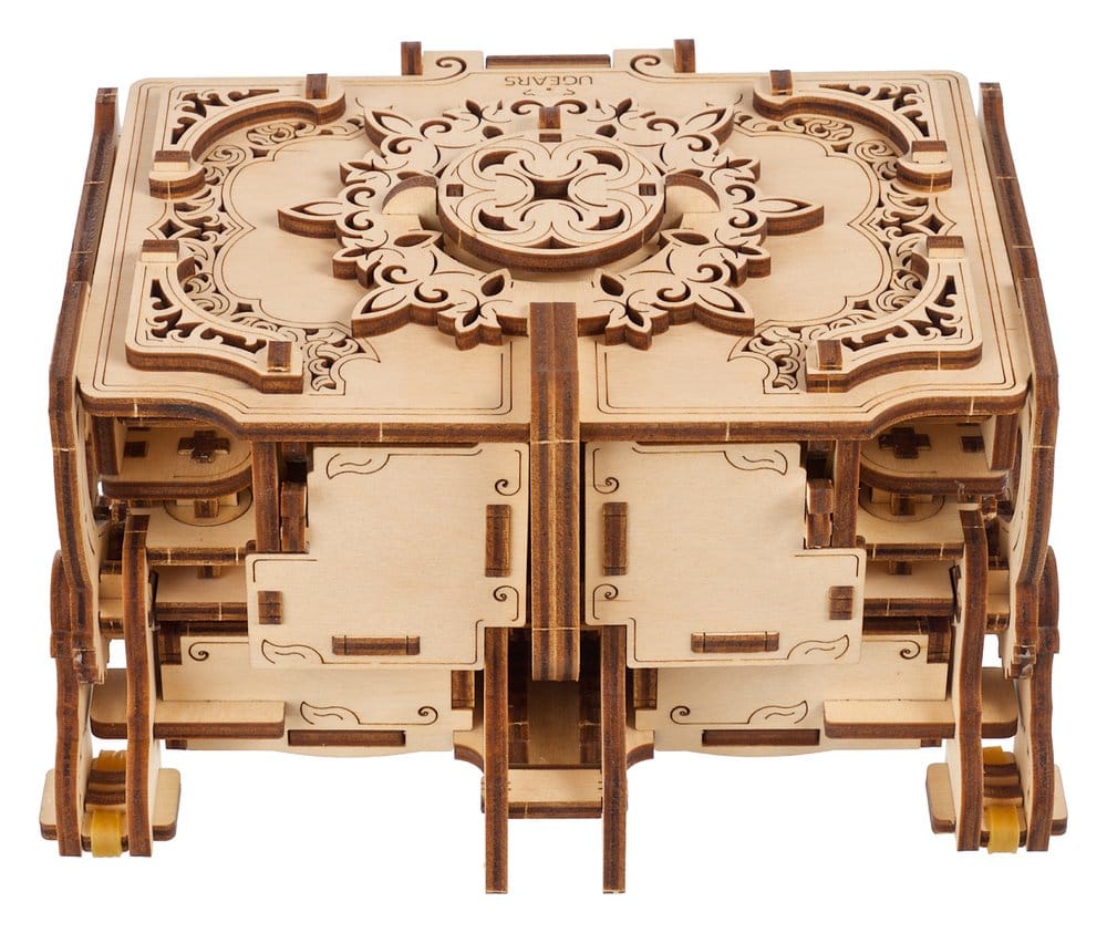 Ugears 3D-Holzpuzzle Antik-Schatulle