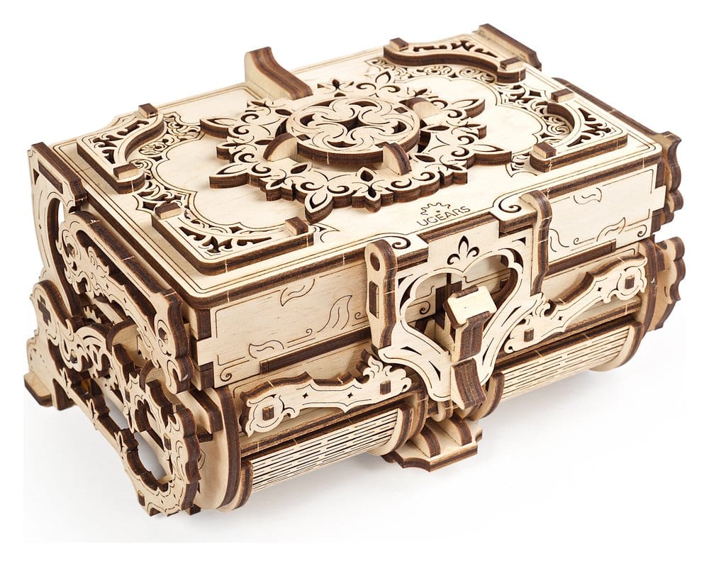 Ugears 3D-Holzpuzzle Antik-Schatulle