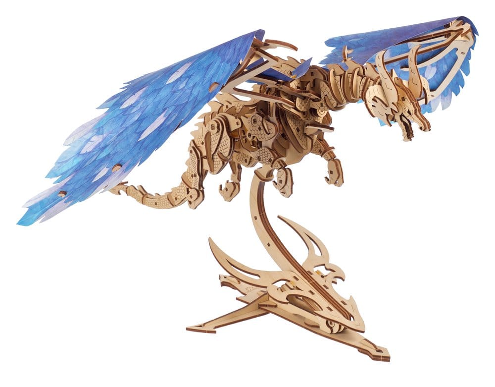 Ugears 3D-Holzpuzzle Sturmdrache