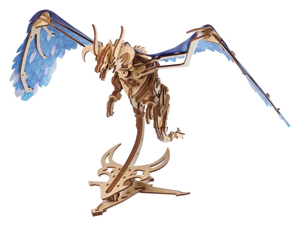Ugears 3D-Holzpuzzle Sturmdrache