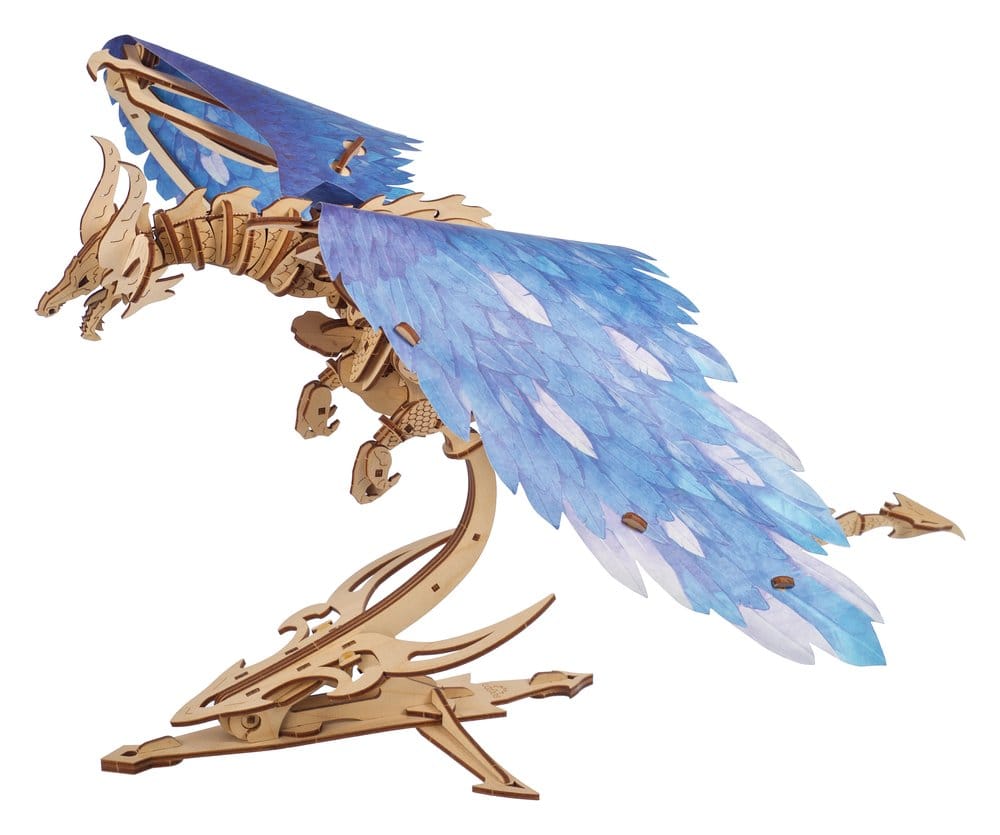 Ugears 3D-Holzpuzzle Sturmdrache