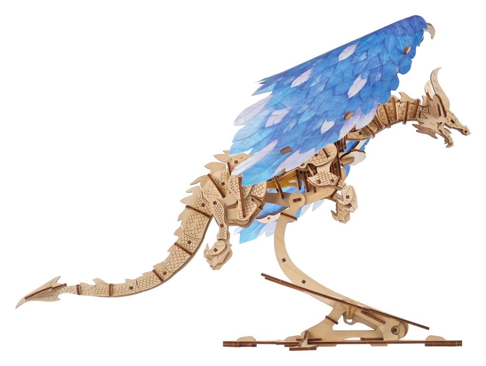 Ugears 3D-Holzpuzzle Sturmdrache