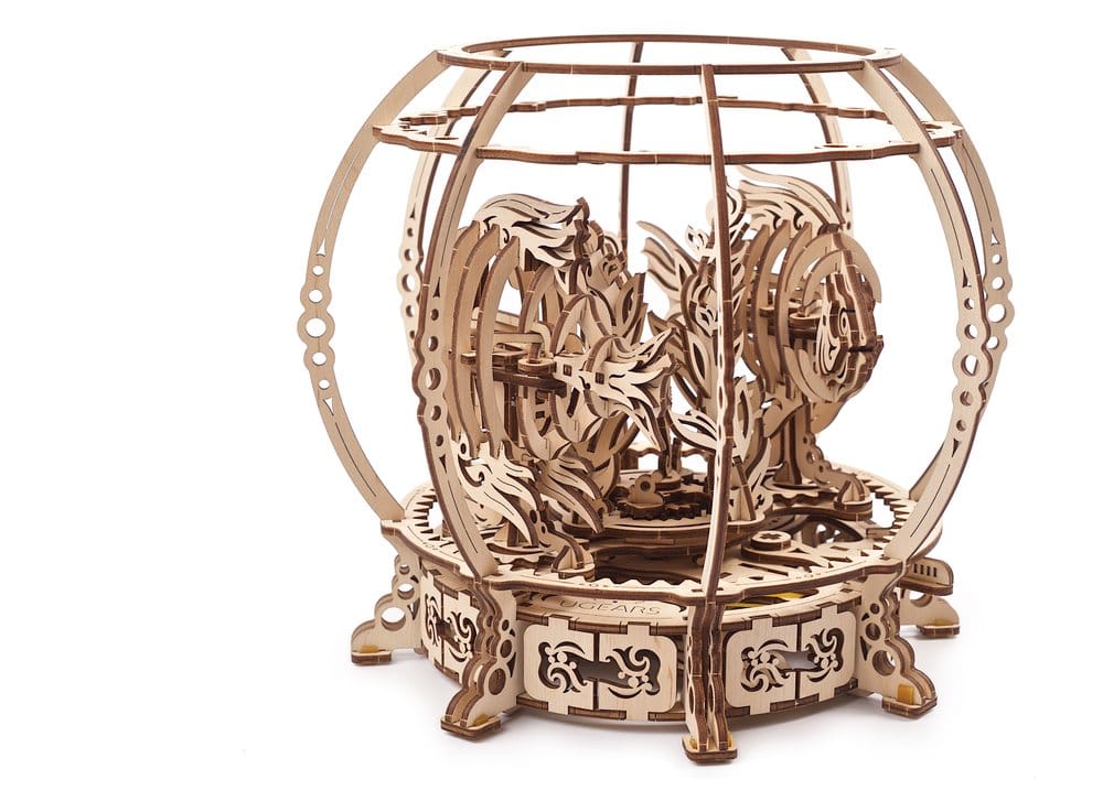 Ugears 3D-Holzpuzzle Mechanisches Aquarium