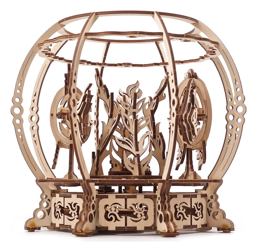 Ugears 3D-Holzpuzzle Mechanisches Aquarium