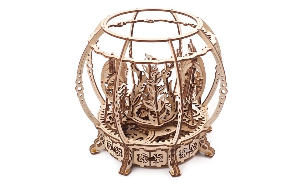 Ugears 3D-Holzpuzzle Mechanisches Aquarium