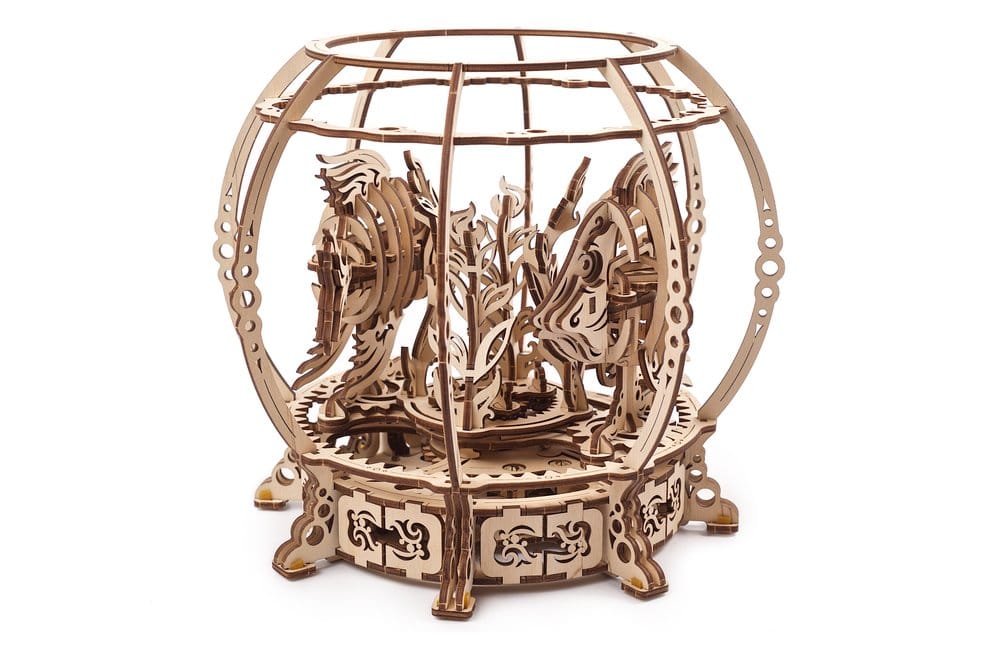 Ugears 3D-Holzpuzzle Mechanisches Aquarium