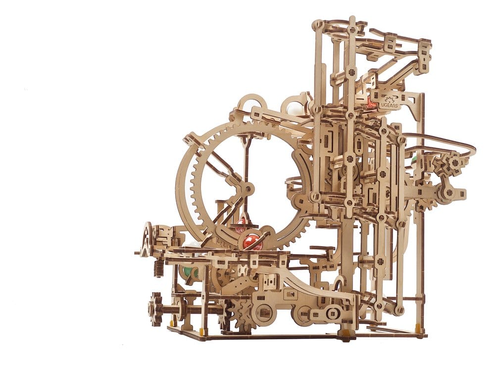 Ugears 3D-Holzpuzzle Murmel-Stufenbahn