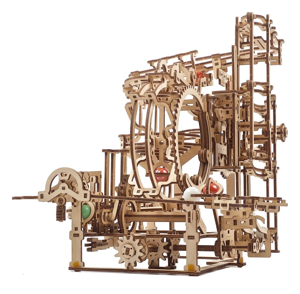 Ugears 3D-Holzpuzzle Murmel-Stufenbahn