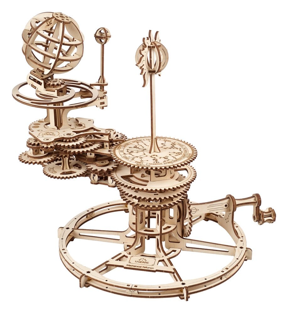 Ugears 3D-Holzpuzzle Mechanisches Tellurium
