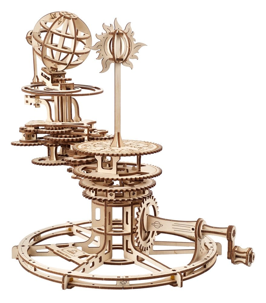 Ugears 3D-Holzpuzzle Mechanisches Tellurium