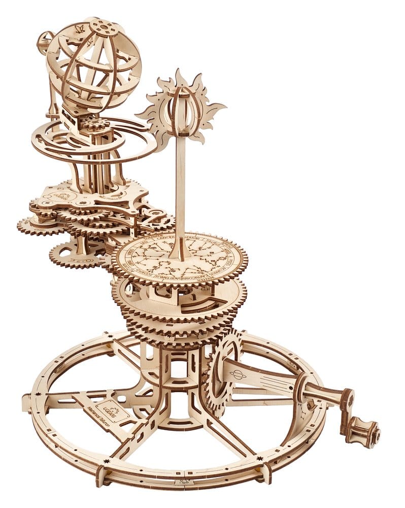 Ugears 3D-Holzpuzzle Mechanisches Tellurium