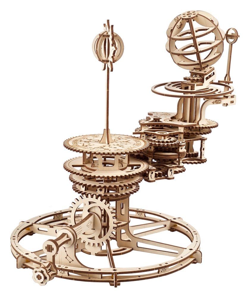 Ugears 3D-Holzpuzzle Mechanisches Tellurium
