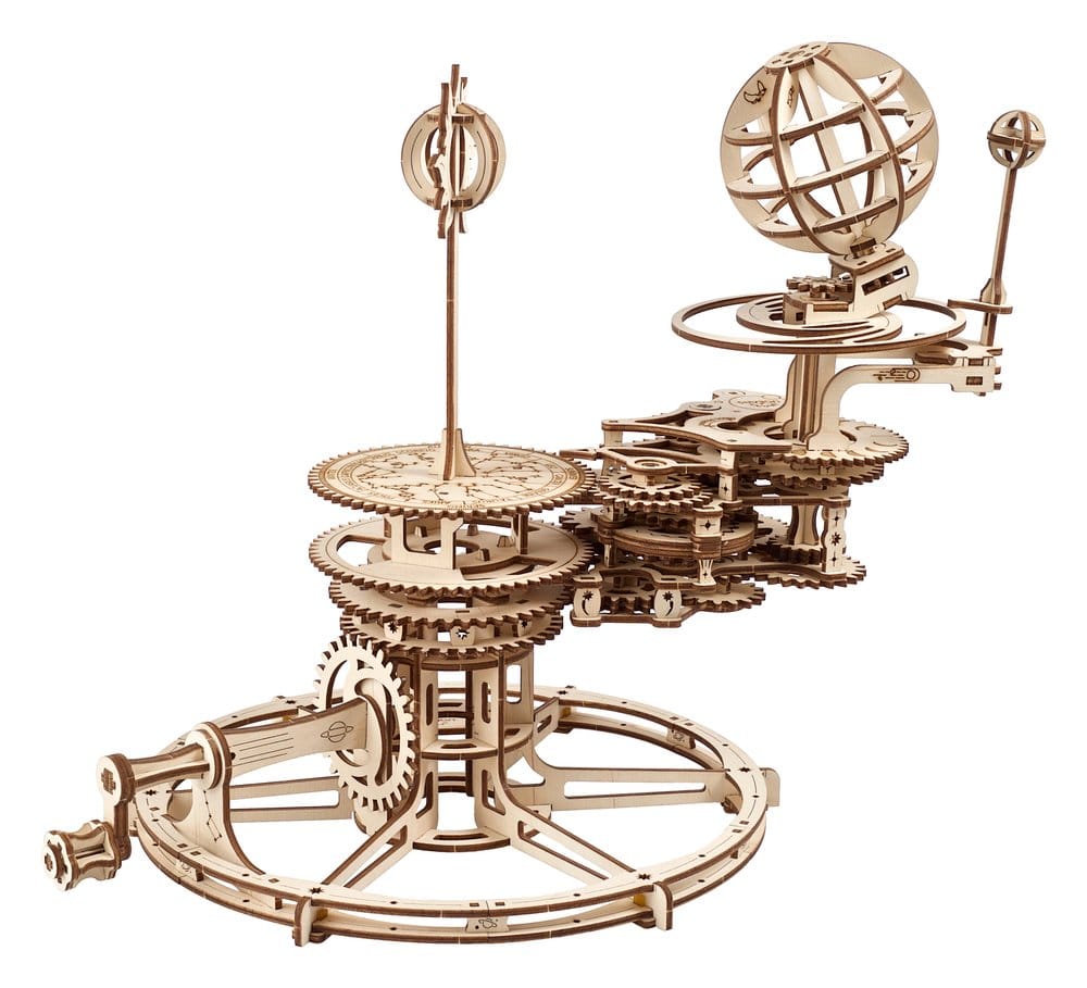 Ugears 3D-Holzpuzzle Mechanisches Tellurium