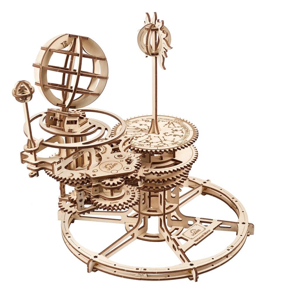 Ugears 3D-Holzpuzzle Mechanisches Tellurium