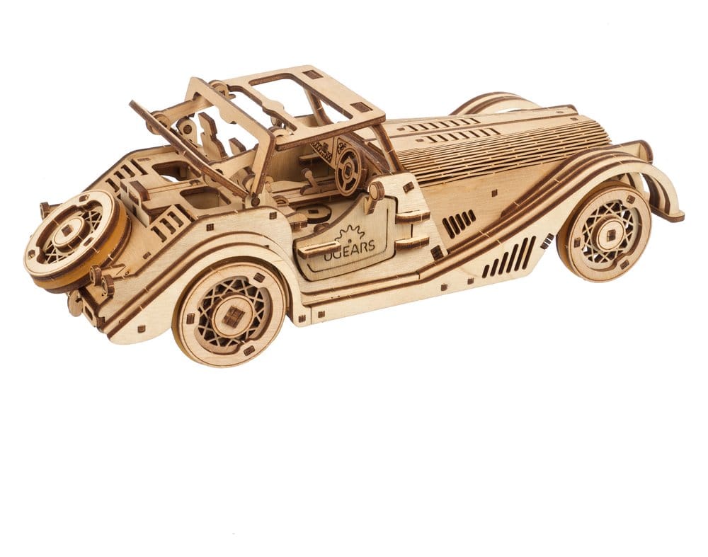 Ugears 3D-Holzpuzzle Sportwagen Flinke Maus