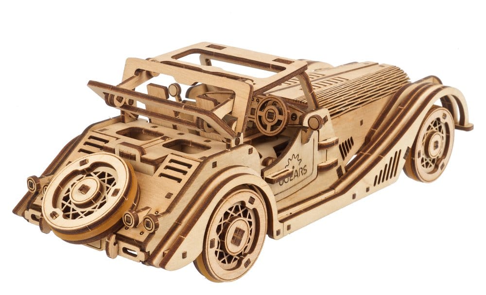 Ugears 3D-Holzpuzzle Sportwagen Flinke Maus