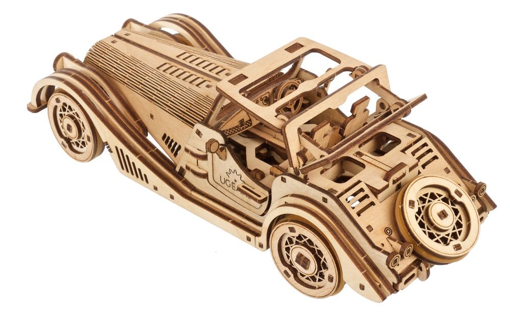 Ugears 3D-Holzpuzzle Sportwagen Flinke Maus