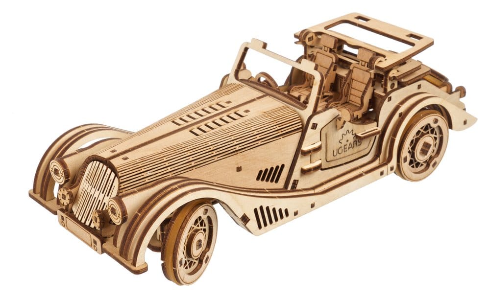 Ugears 3D-Holzpuzzle Sportwagen Flinke Maus