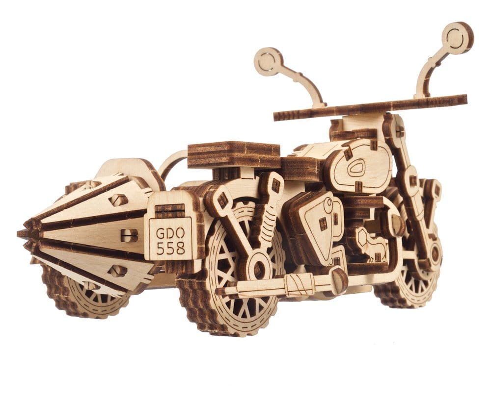Harry Potter 3D-Holzpuzzle Hagrids fliegendes Motorrad