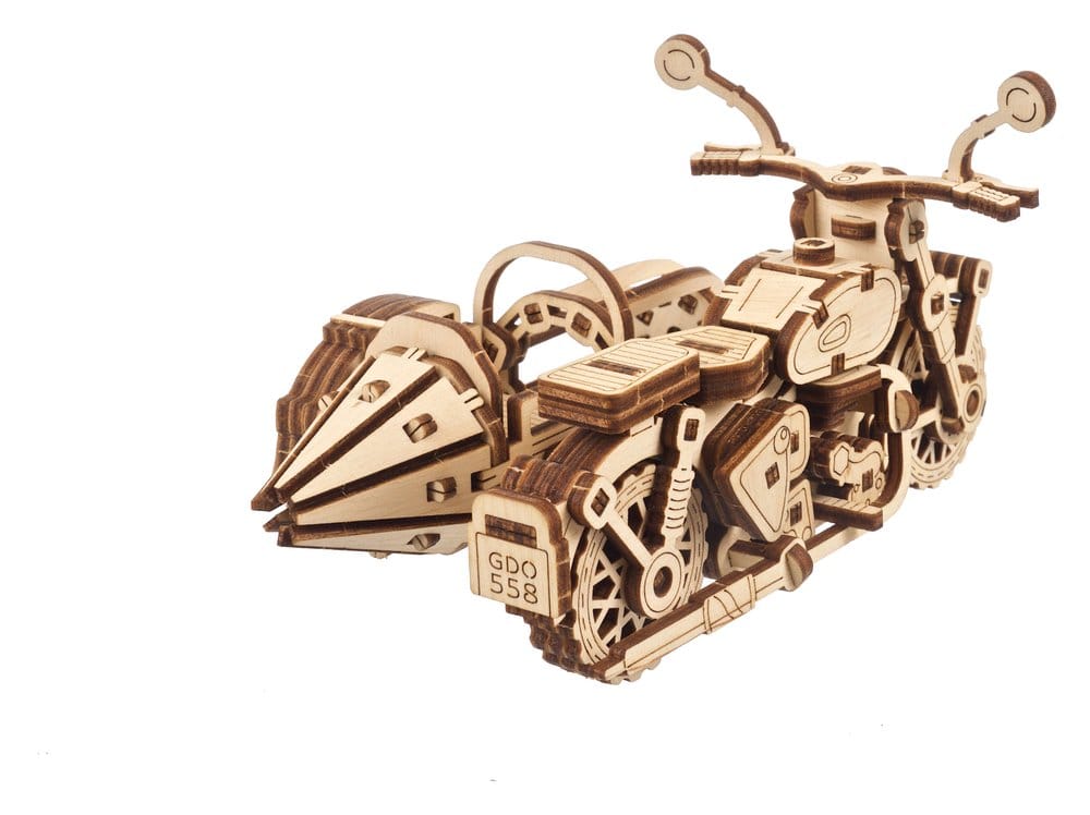 Harry Potter 3D-Holzpuzzle Hagrids fliegendes Motorrad