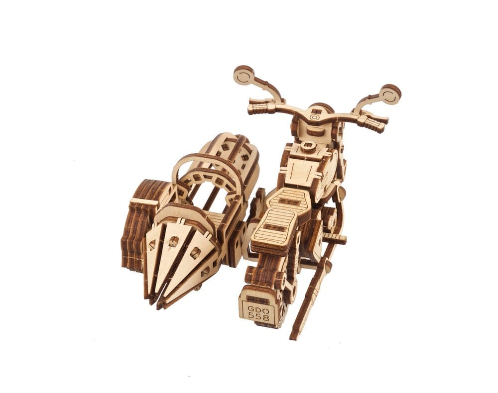 Harry Potter 3D-Holzpuzzle Hagrids fliegendes Motorrad