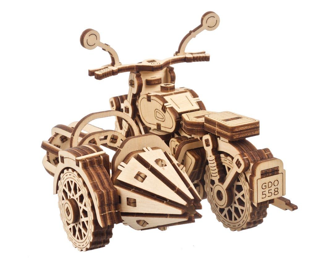 Harry Potter 3D-Holzpuzzle Hagrids fliegendes Motorrad