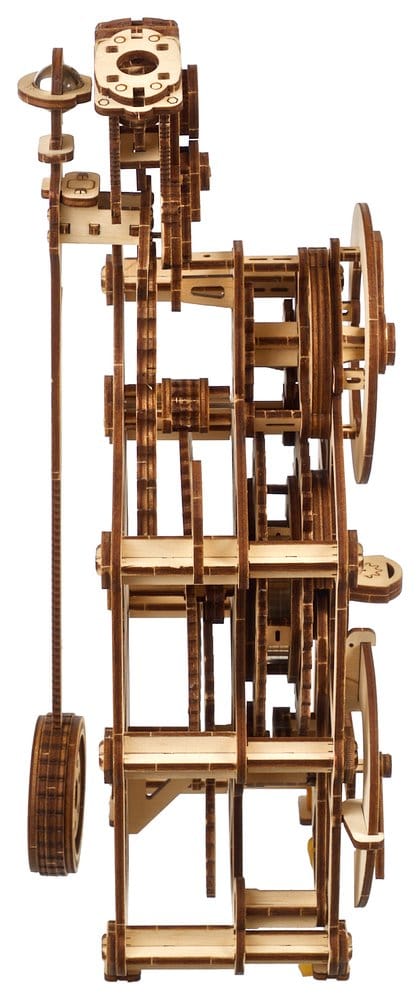 Ugears 3D-Holzpuzzle Motoren-Uhr
