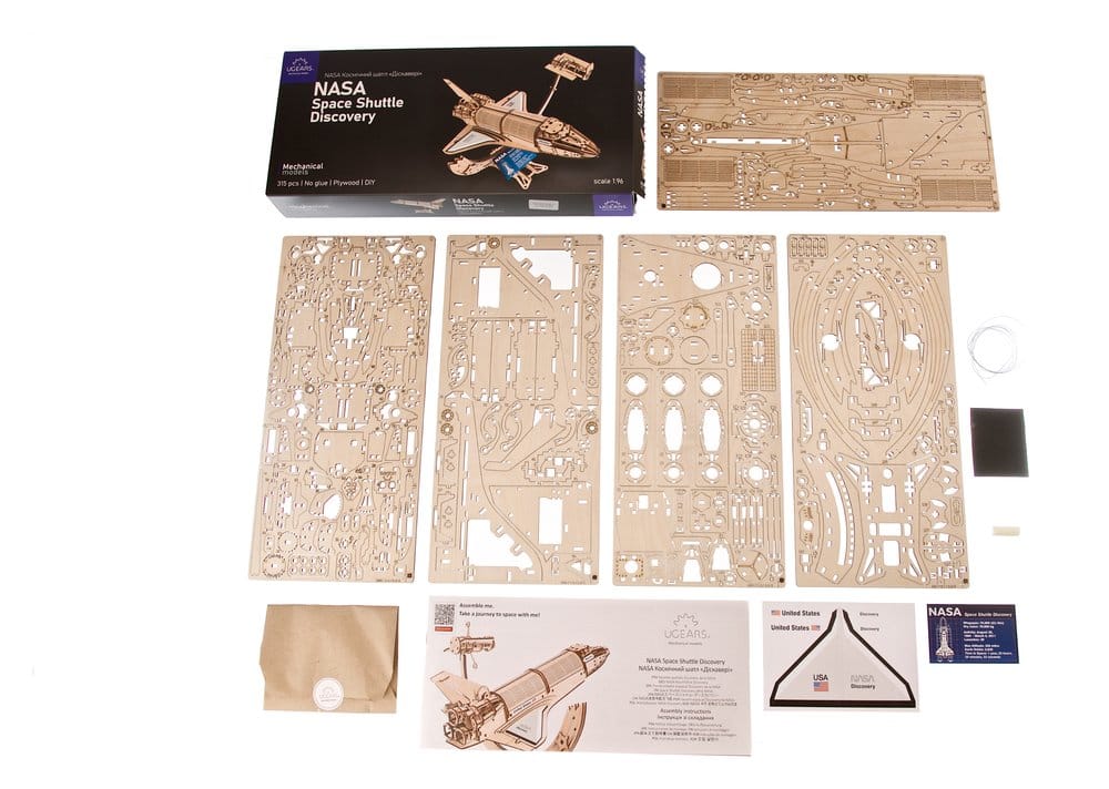 NASA 3D-Holzpuzzle Space Shuttle Discovery