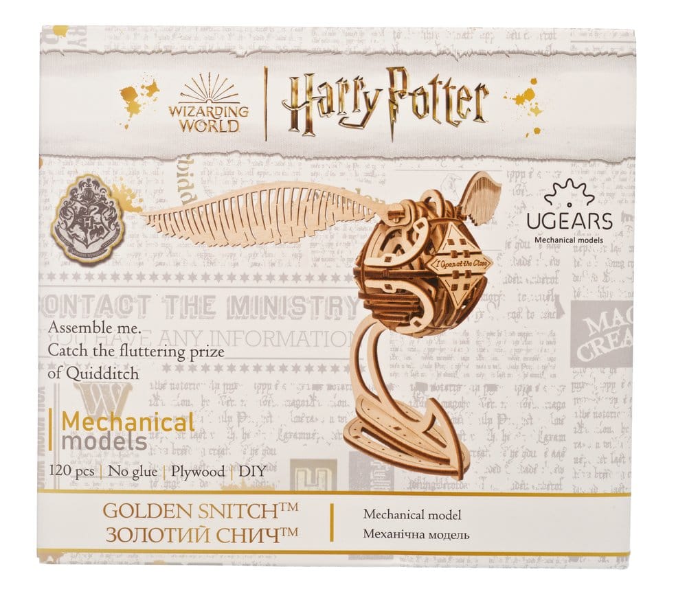 Harry Potter 3D-Holzpuzzle Goldener Schnatz