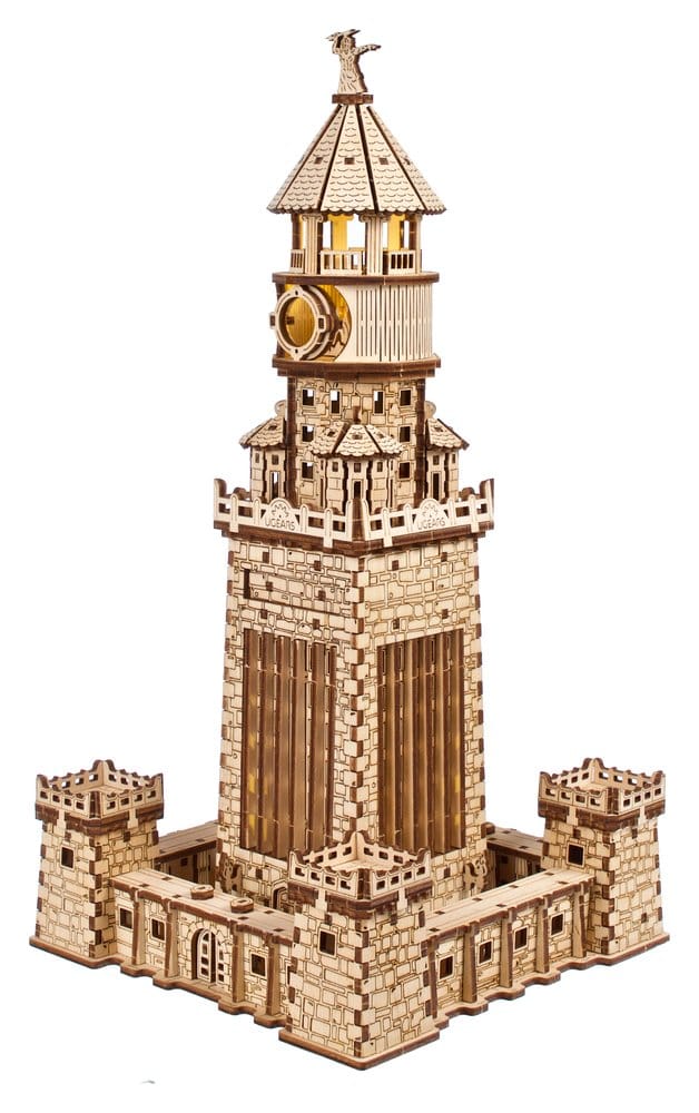 Ugears 3D-Holzpuzzle Leuchtturm von Alexandria