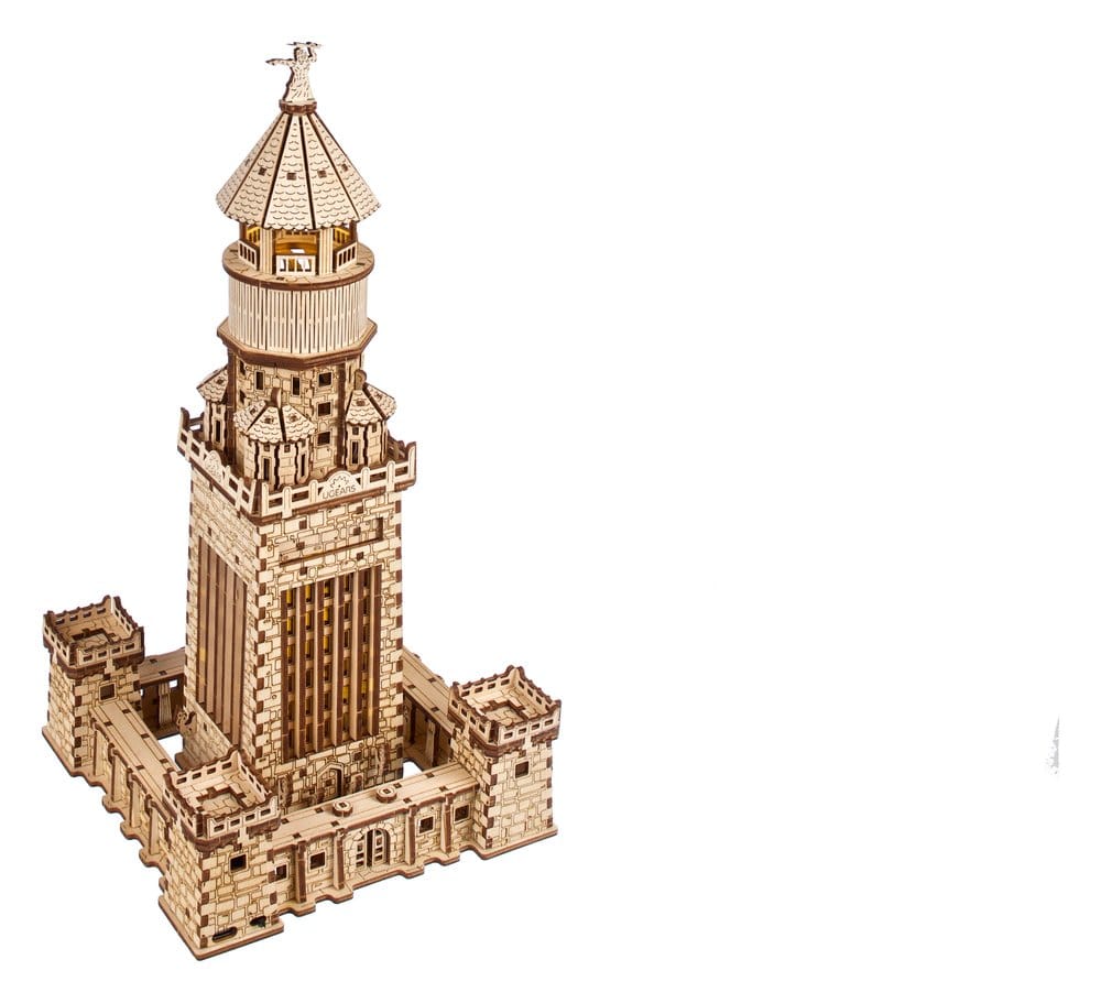 Ugears 3D-Holzpuzzle Leuchtturm von Alexandria