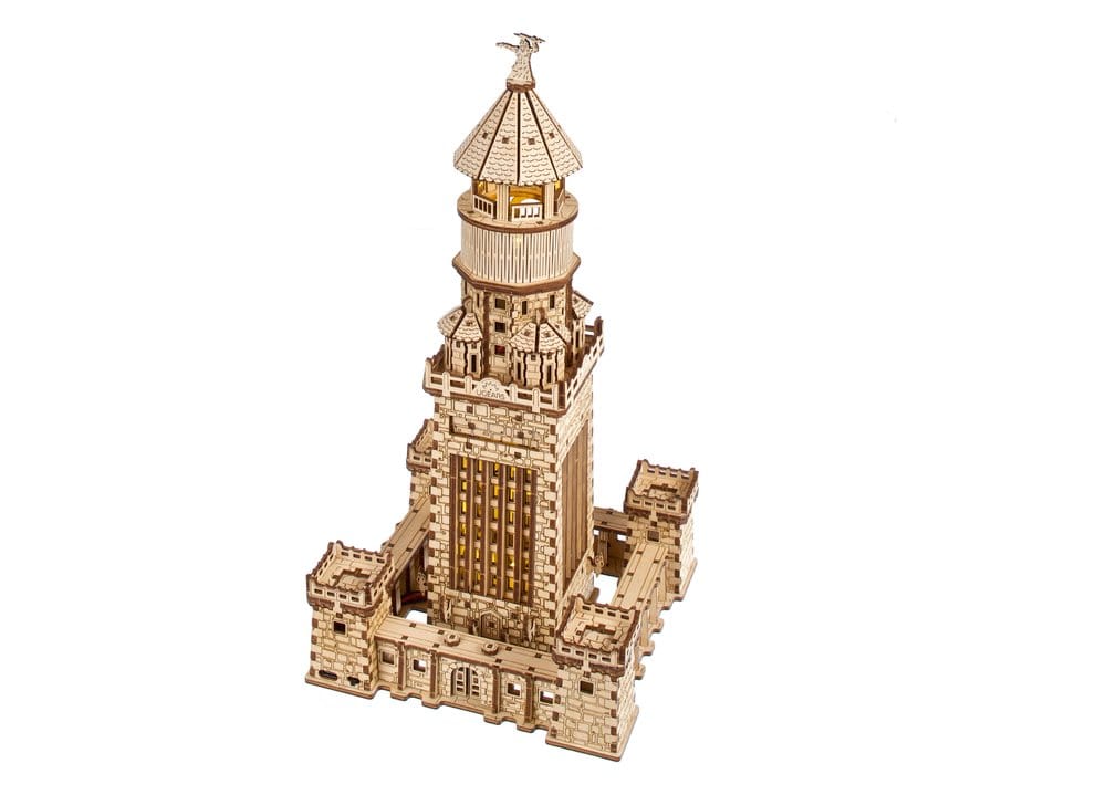 Ugears 3D-Holzpuzzle Leuchtturm von Alexandria