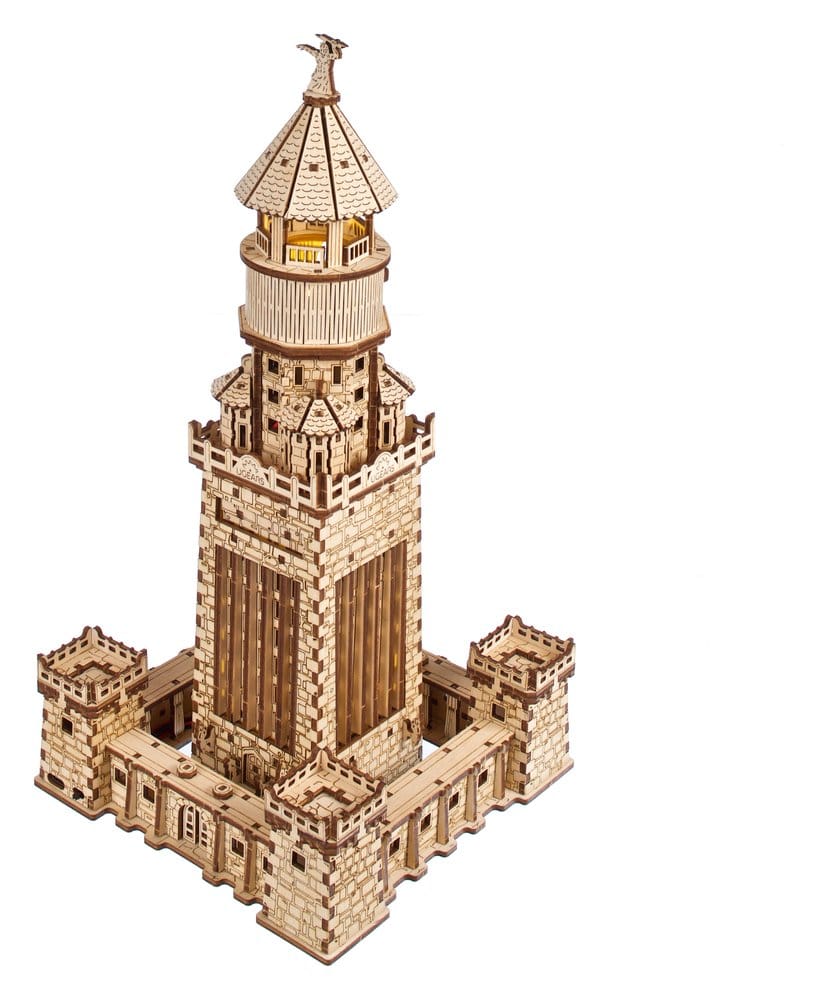 Ugears 3D-Holzpuzzle Leuchtturm von Alexandria