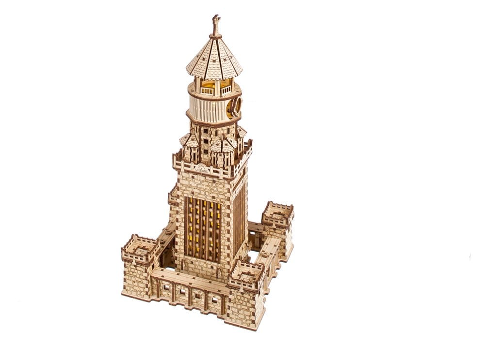 Ugears 3D-Holzpuzzle Leuchtturm von Alexandria