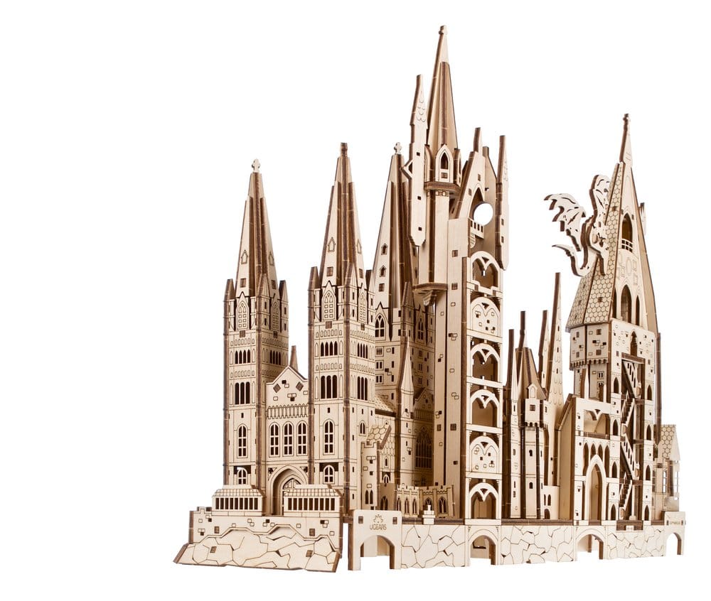 Harry Potter 3D-Holzpuzzle Schloss Hogwarts
