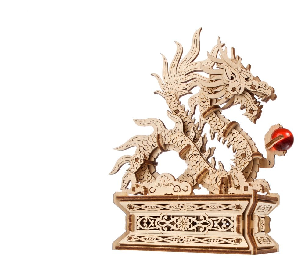 Ugears 3D-Holzpuzzle Holzdrache