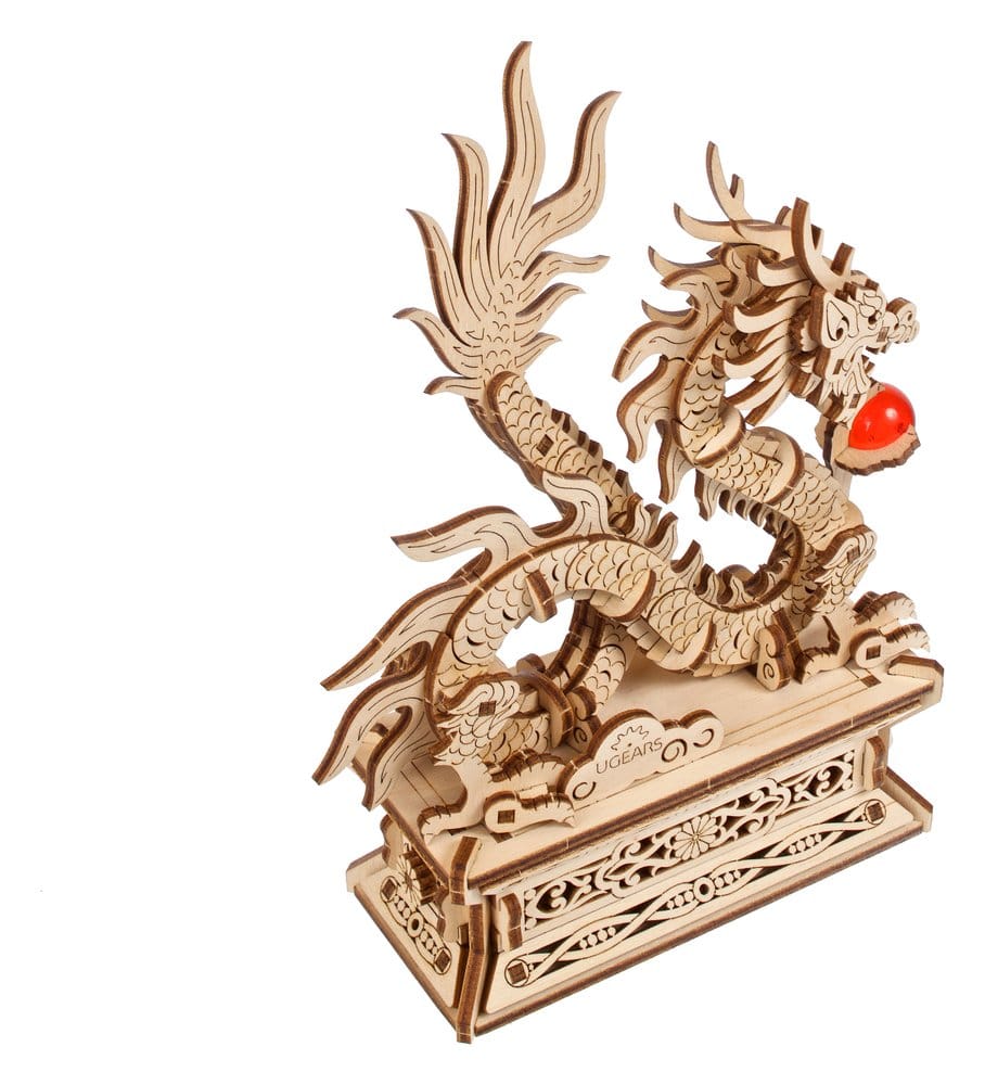 Ugears 3D-Holzpuzzle Holzdrache