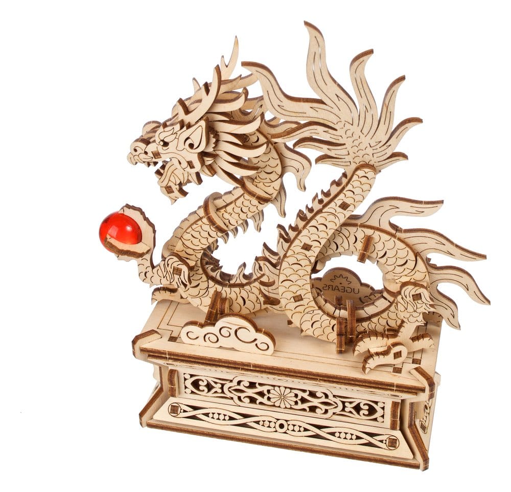 Ugears 3D-Holzpuzzle Holzdrache