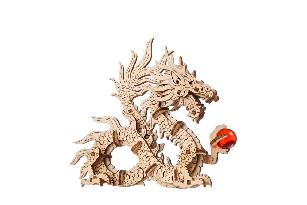 Ugears 3D-Holzpuzzle Holzdrache