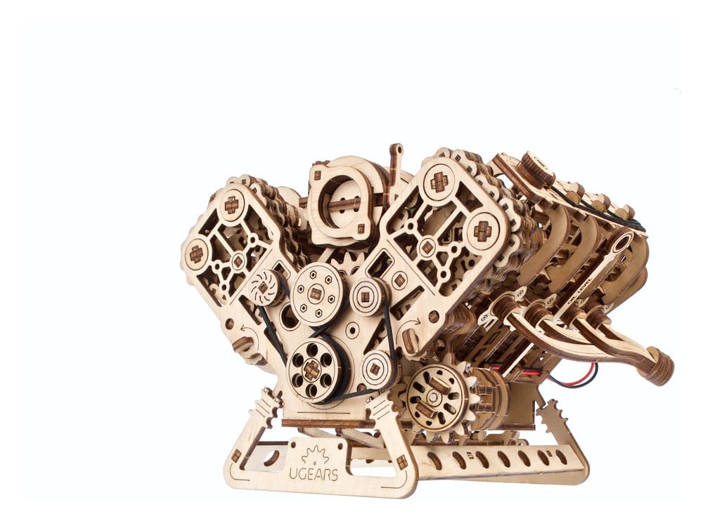 Ugears 3D-Holzpuzzle V8-Motor